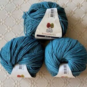 SUGARBUSH BOLD WORSTED - 3 SKEINS - TURBO TEAL